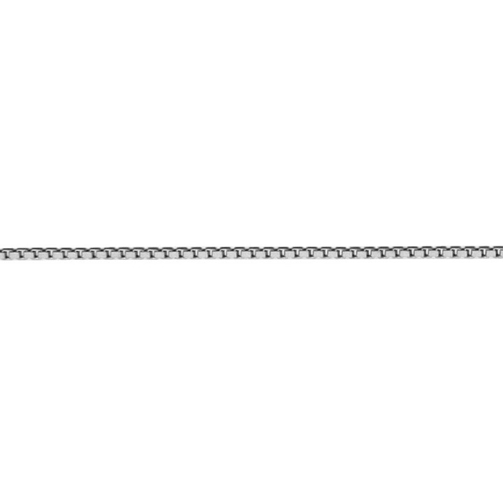 Venitienne - Chaine or blanc 40cm