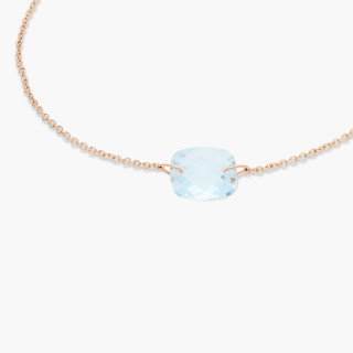 Iris - Bracelet or rose et aigue-marine 1.80ct