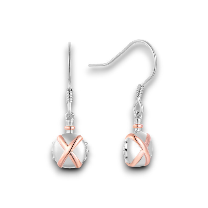 Potion magique - Boucles d'oreilles argent, finition rhodié