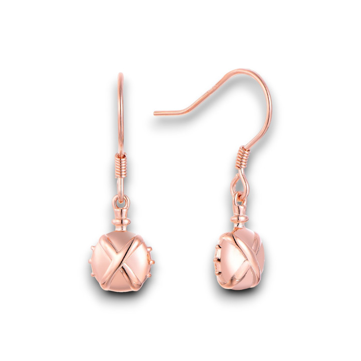 Potion magique - Boucles d'oreilles argent, finition rosé