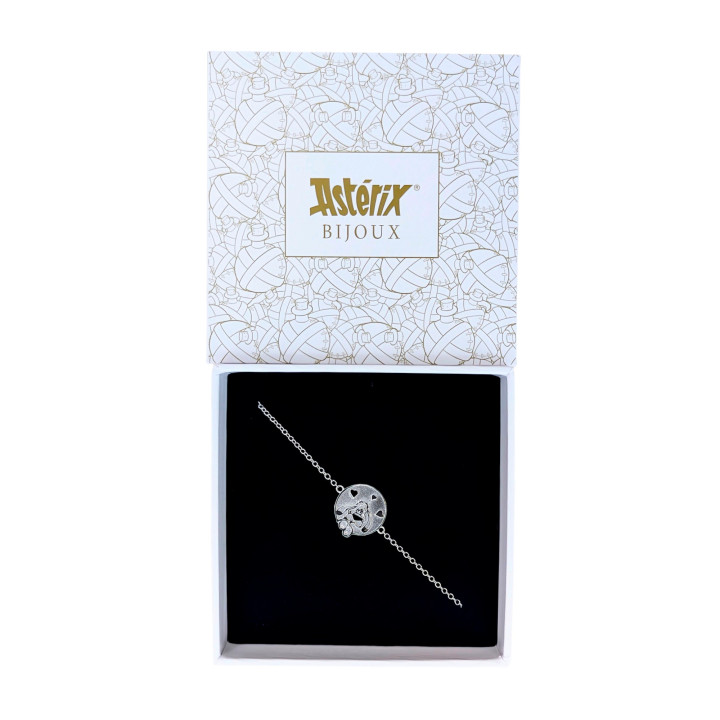 Idéfix - Bracelet argent, finition rhodié