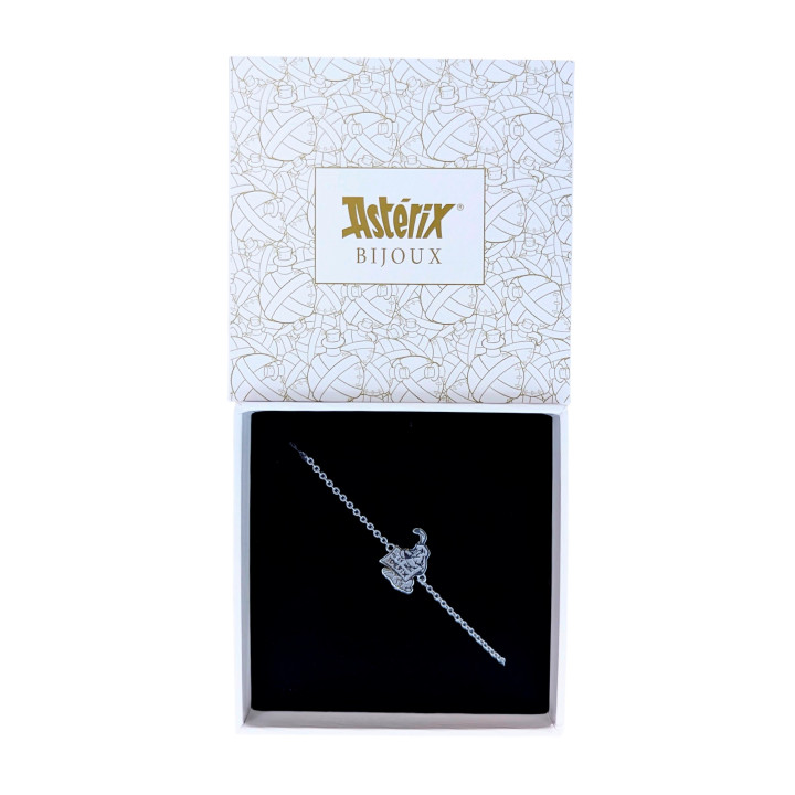 Idéfix - Bracelet argent, finition rhodié