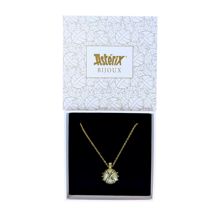 Potion magique - Collier argent, finition doré