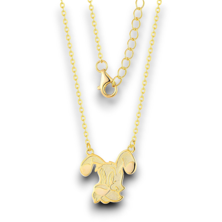 Idéfix - Collier argent, finition doré