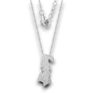 Idéfix - Collier argent, finition rhodié