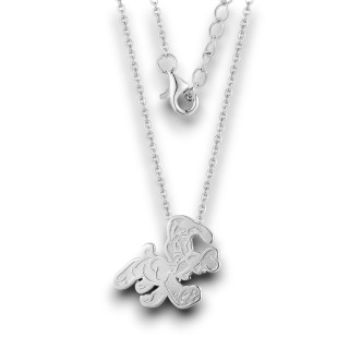 Idéfix - Collier argent, finition rhodié