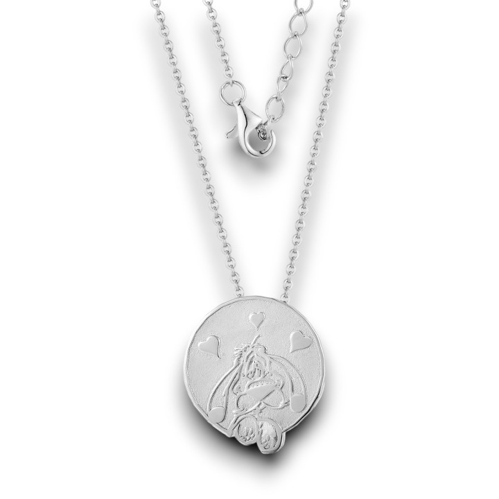 Idéfix - Collier argent, finition rhodié