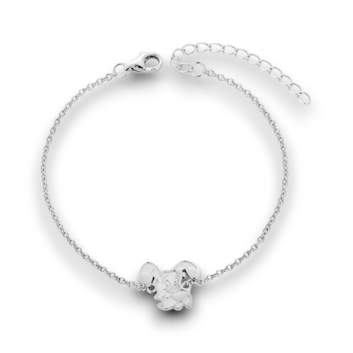 Idéfix - Bracelet argent, finition rhodié