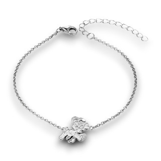 Idéfix - Bracelet argent, finition rhodié