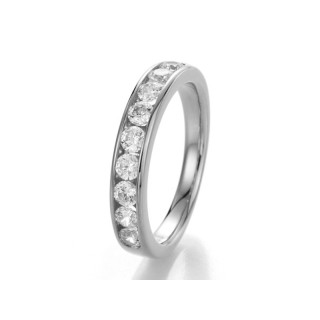 Orgirio - Alliance platine et diamant 0.10ct