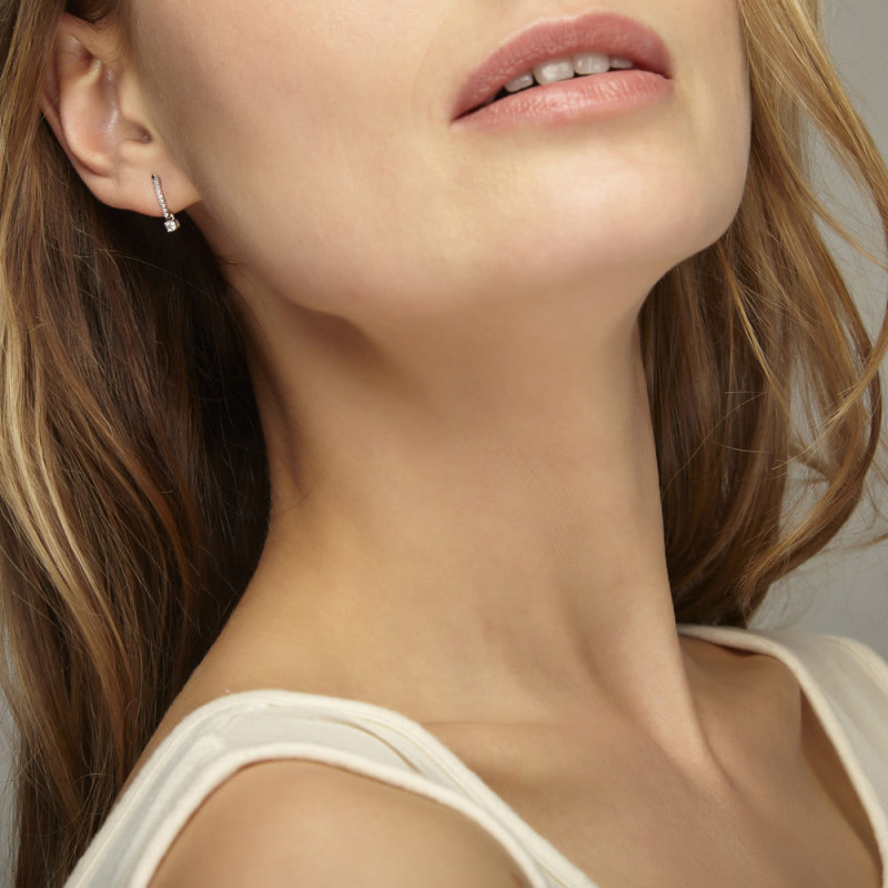 Lila - Boucles d’oreilles pendantes