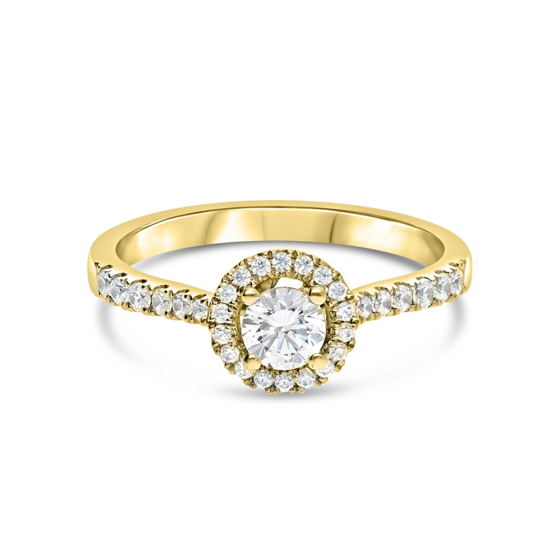 Mona - Solitaire épaulé