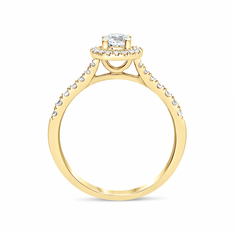 Mona - Solitaire épaulé