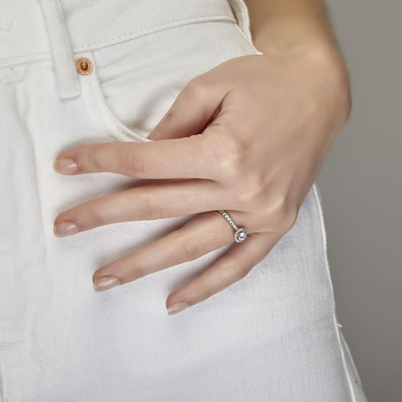 Mona - Solitaire épaulé