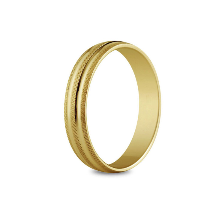 Areva - Alliance or jaune 4mm