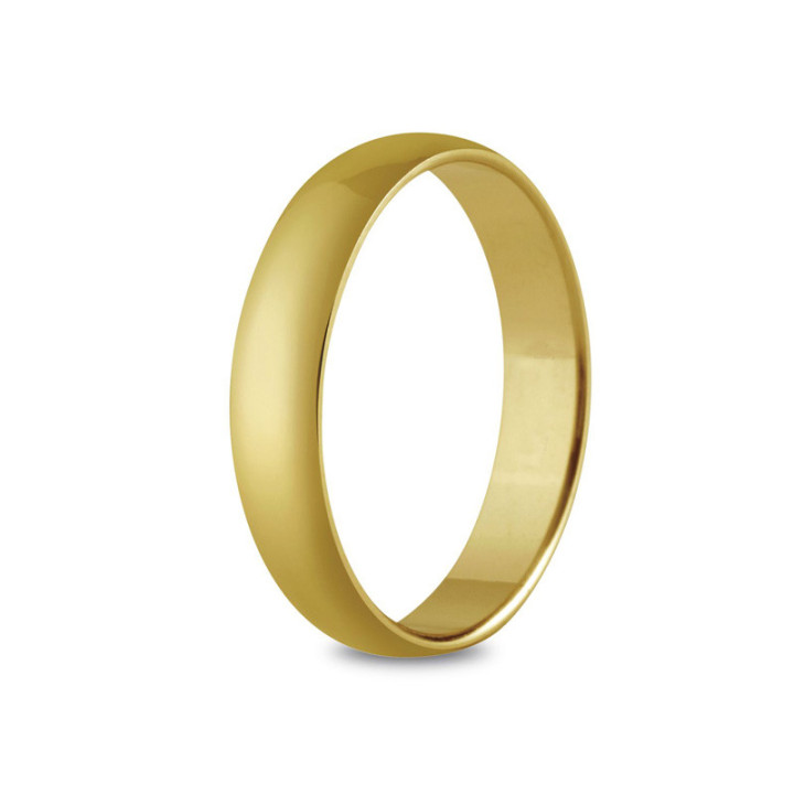 Cardona Brillante - Alliance or jaune 4mm