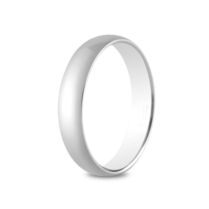 Cardona Brillante - Alliance or blanc 4mm