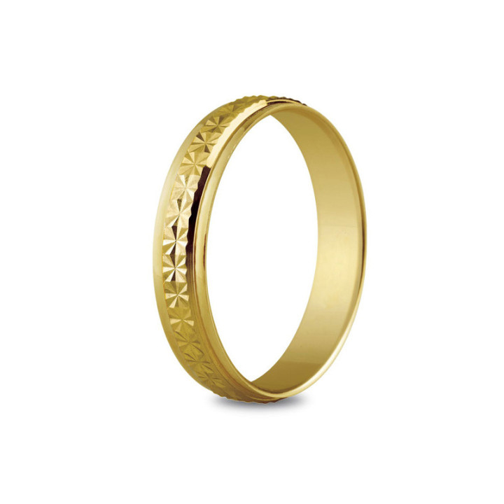 Altair - Alliance or jaune 4mm