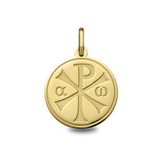 Chrisme - Médaille baptême or | Carat et Moi