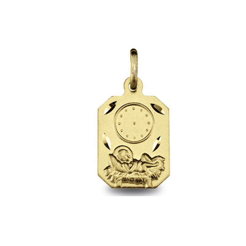 Enfant Jesus - Médaille baptême or | Carat et Moi