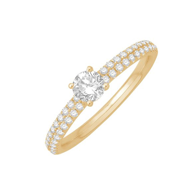 Agora - Bague de promesse diamant | Carat et Moi