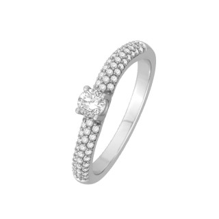 Aleadda - Bague de promesse diamant | Carat et Moi