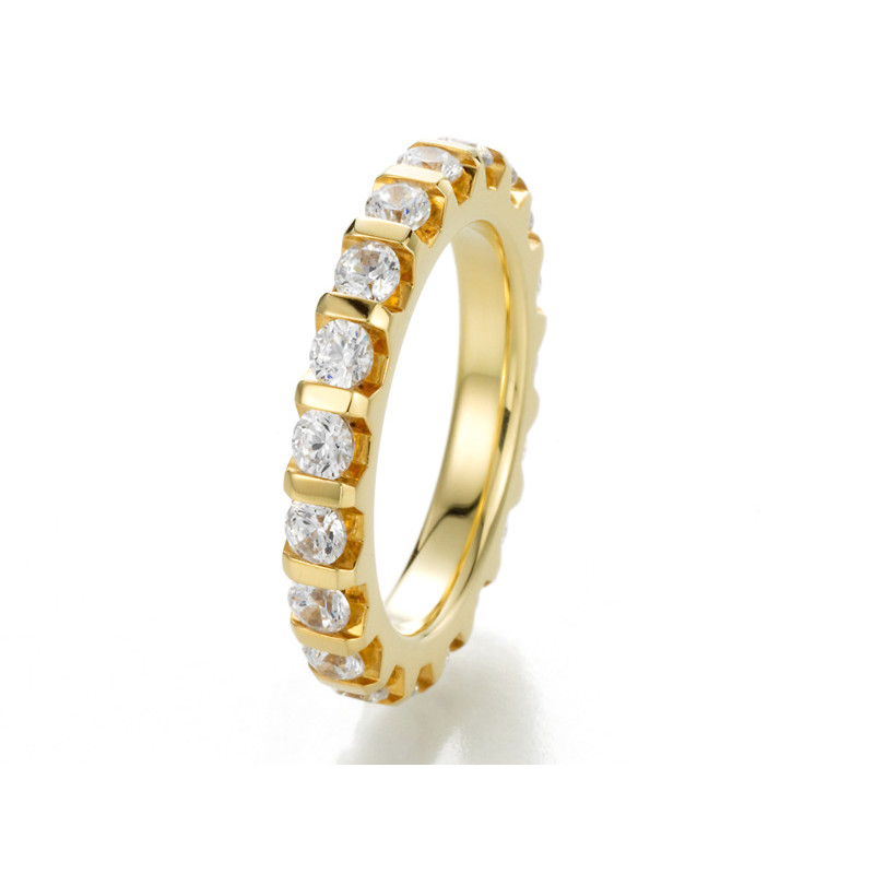 Gonpri - Alliance tour complet diamants | Carat et Moi
