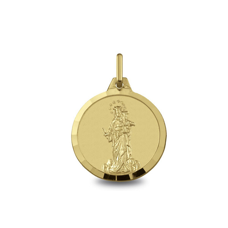 Marie - Médaille baptême or | Carat et Moi