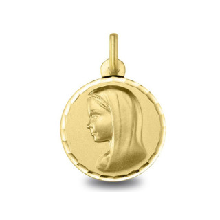 Vierge - Médaille baptême or | Carat et Moi