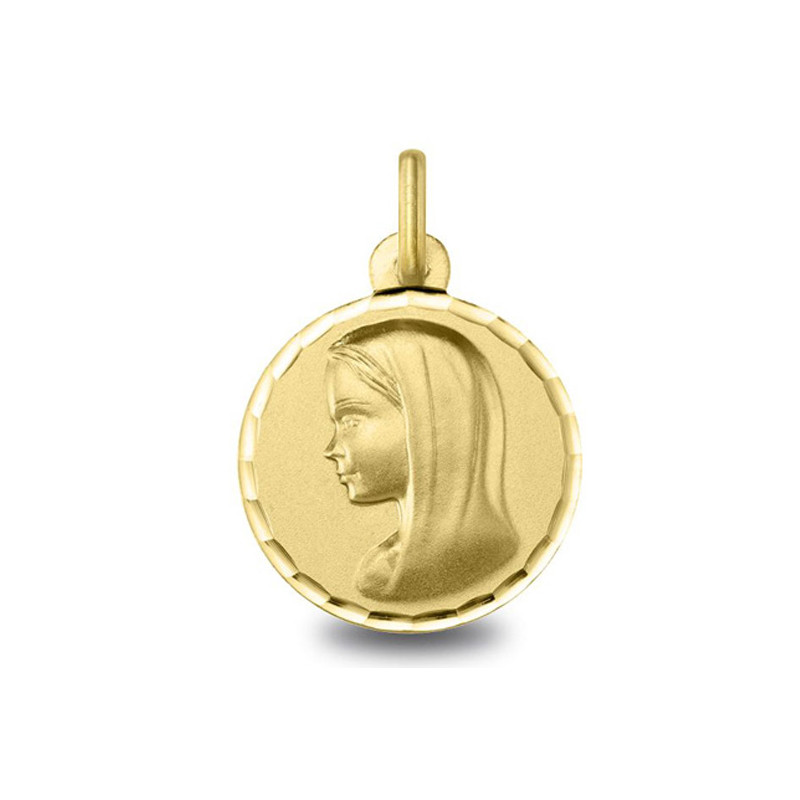 Vierge - Médaille baptême or | Carat et Moi