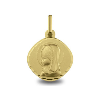 Vierge - Médaille baptême or | Carat et Moi