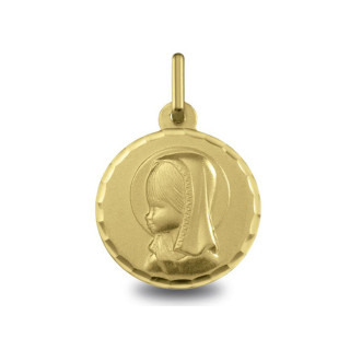 Vierge - Médaille baptême or | Carat et Moi