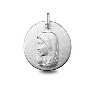 Vierge Marie - Médaille baptême or | Carat et Moi