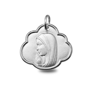 Vierge Marie - Médaille baptême or | Carat et Moi