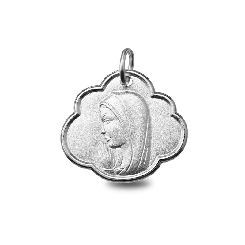 Vierge Marie - Médaille baptême or | Carat et Moi
