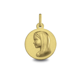 Vierge Marie - Médaille baptême or | Carat et Moi