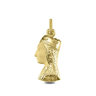 Vierge Marie - Médaille baptême or | Carat et Moi
