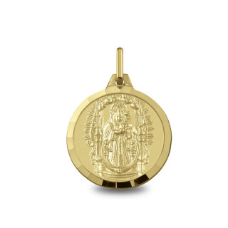 Vierge Pin - Médaille baptême or | Carat et Moi