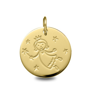 Fee - Médaille baptême or | Carat et Moi