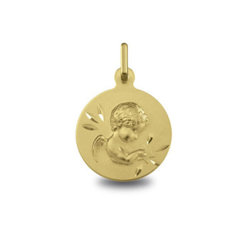 Ange - Médaille baptême or | Carat et Moi
