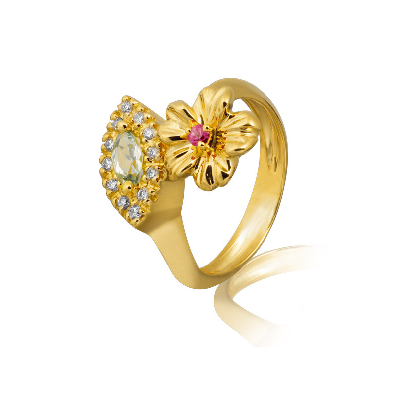 Lyre - Bague or femme | Carat et Moi