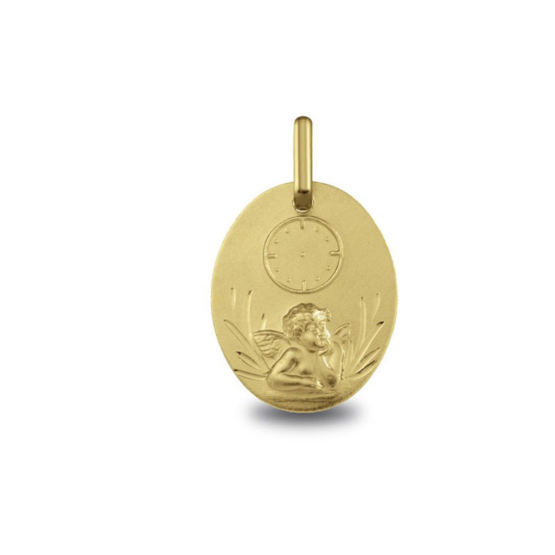 Ange Raphael - Médaille baptême or | Carat et Moi
