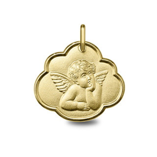 Ange Raphael - Médaille baptême or | Carat et Moi