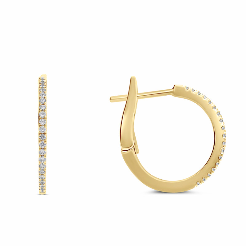 Flamma - Boucles d'oreilles or | Carat et Moi