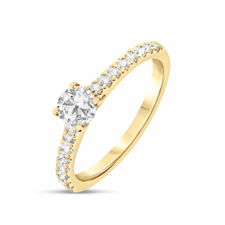 Lila - Solitaire diamant | Carat et Moi