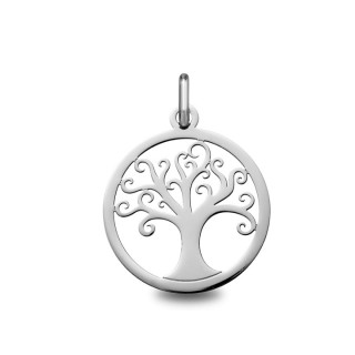 Arbre de vie - Médaille baptême or | Carat et Moi