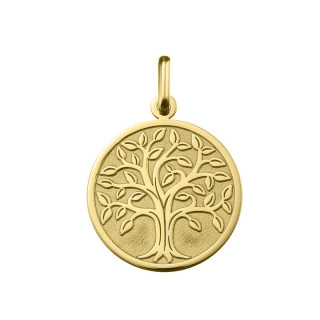 Arbre de vie - Médaille baptême or | Carat et Moi
