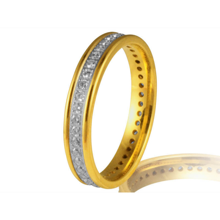 Oka - Alliance 2 ors et diamant 0.42ct