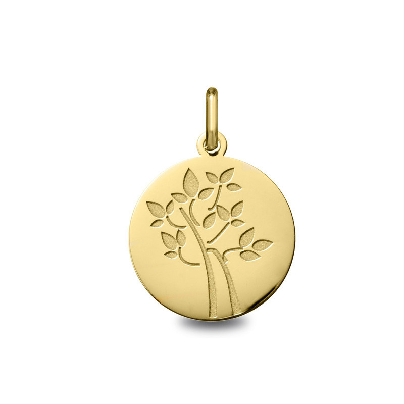 Arbre de vie - Médaille baptême or | Carat et Moi