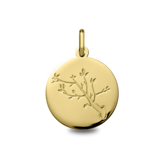 Arbre de vie - Médaille baptême or | Carat et Moi